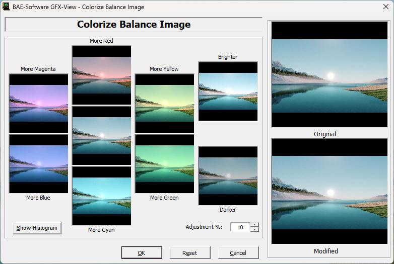 Colorize Balance Image