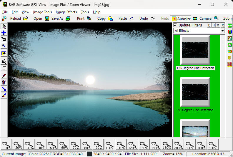 BAE-Software GFX-View V4 Image Editor